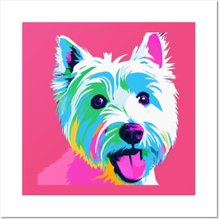 West Highland White Terrier Pop Art - Dog Lover Gifts Posters and Art